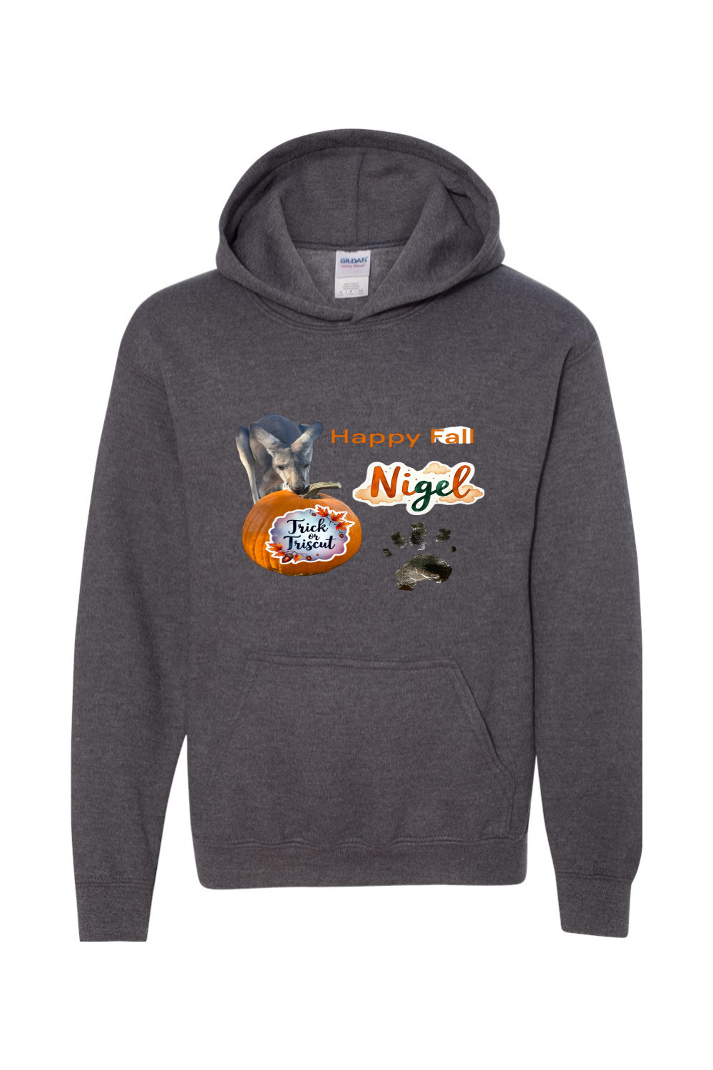Happy Fall 2 Unisex Youth Hoodie