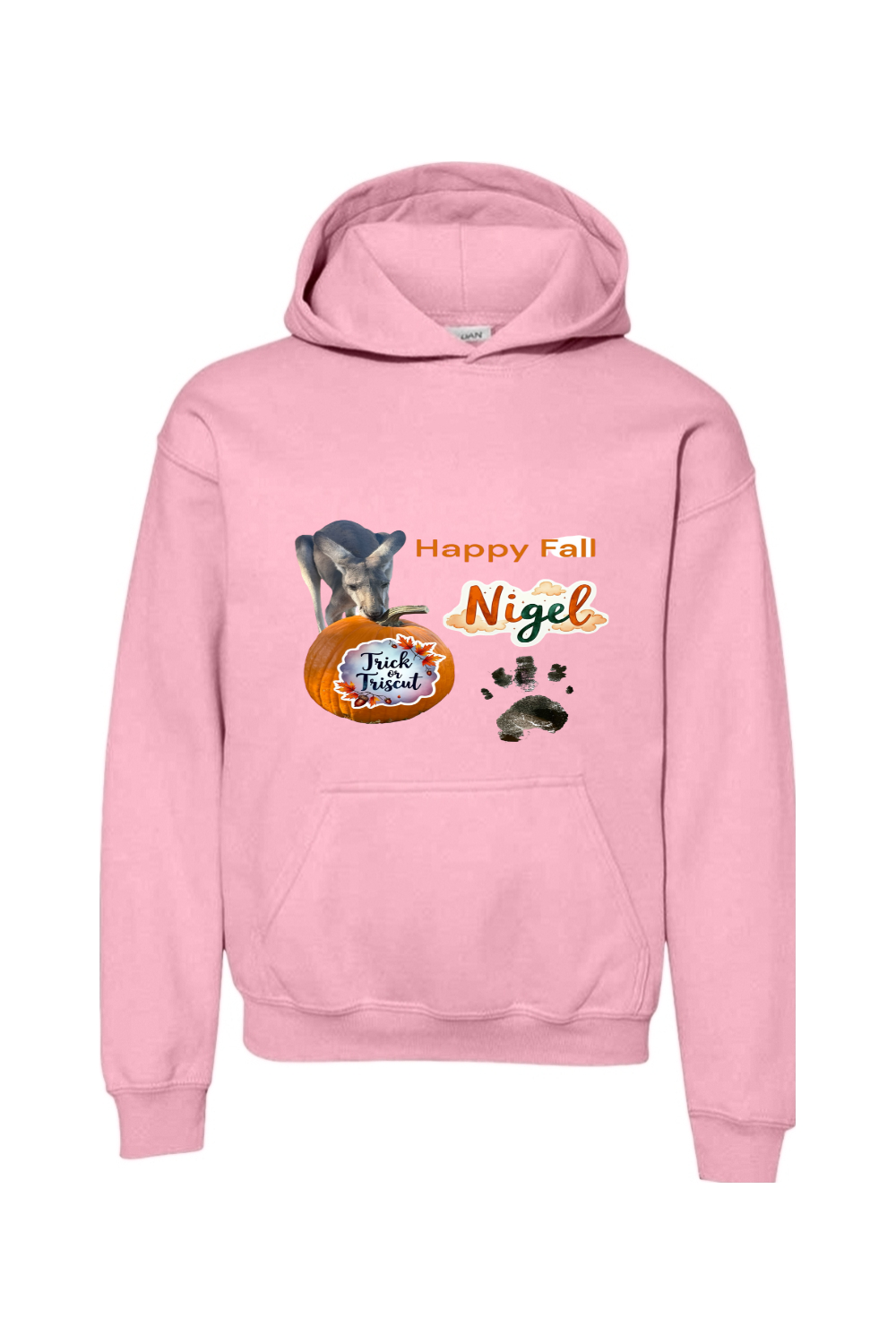 Happy Fall 2 Unisex Youth Hoodie