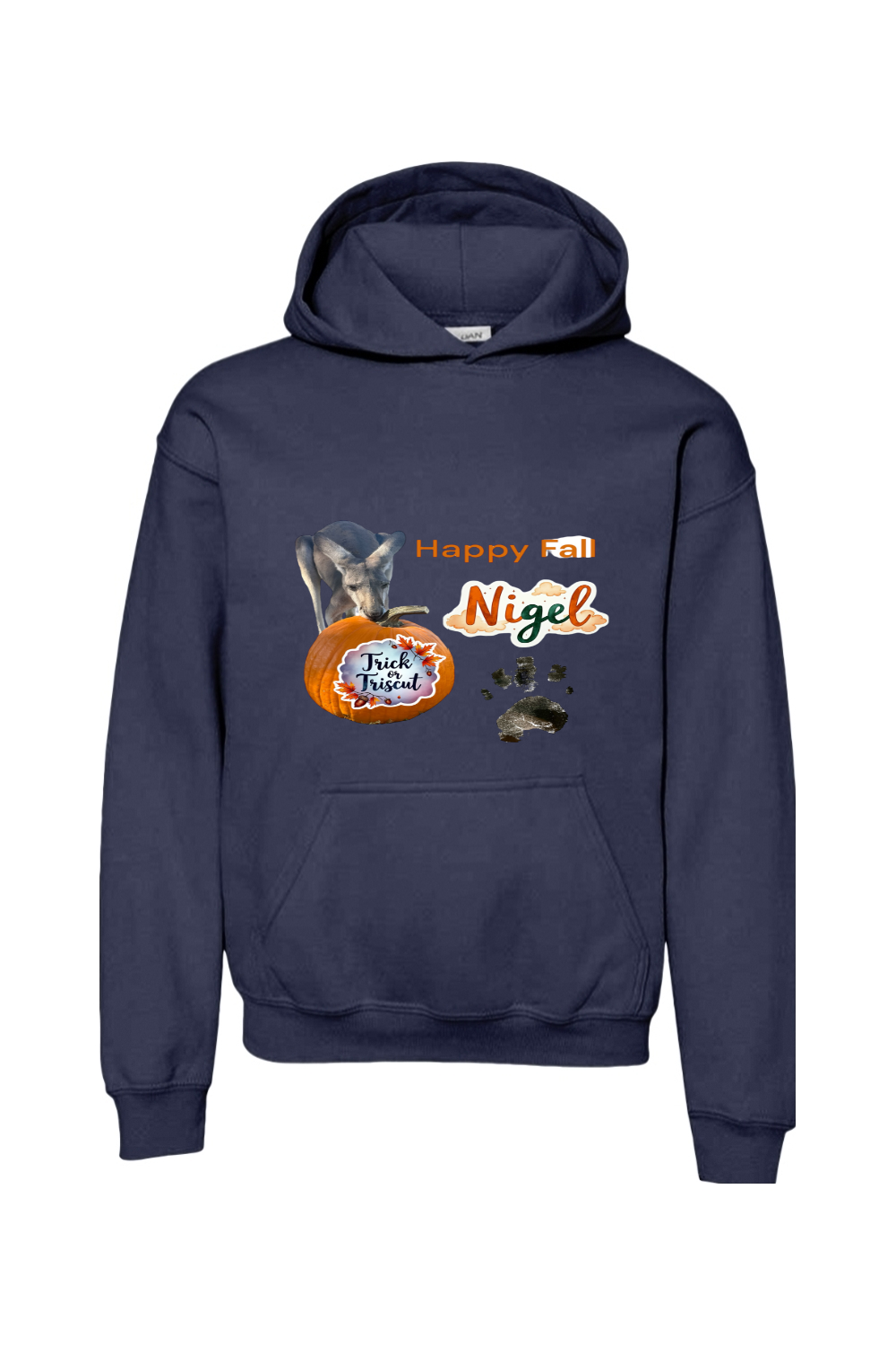 Happy Fall 2 Unisex Youth Hoodie
