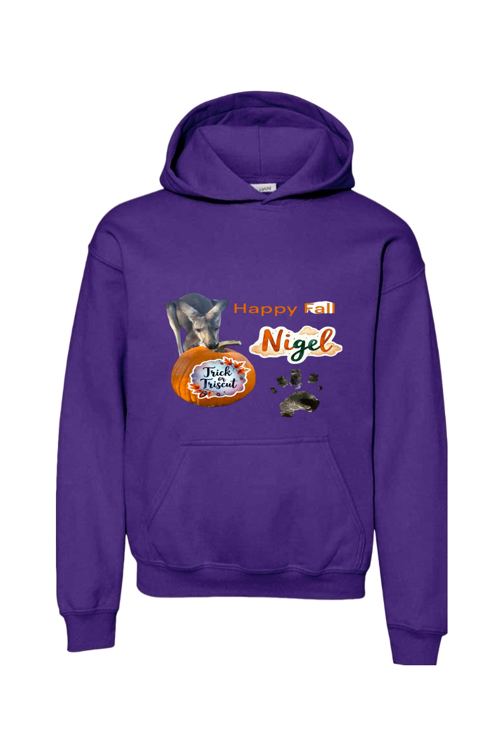Happy Fall 2 Unisex Youth Hoodie