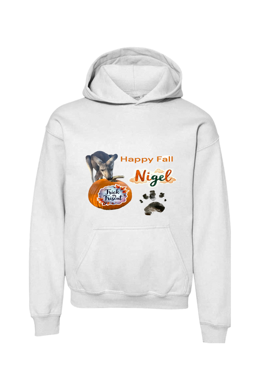 Happy Fall 2 Unisex Youth Hoodie
