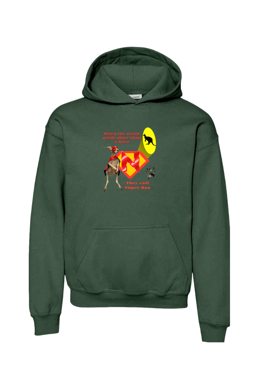 Super Roo Unisex Youth Hoodie