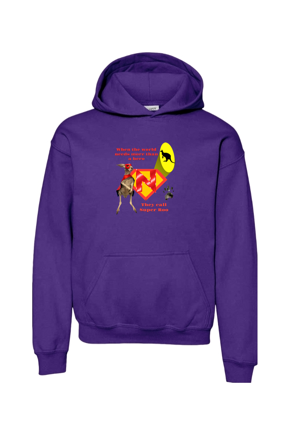 Super Roo Unisex Youth Hoodie