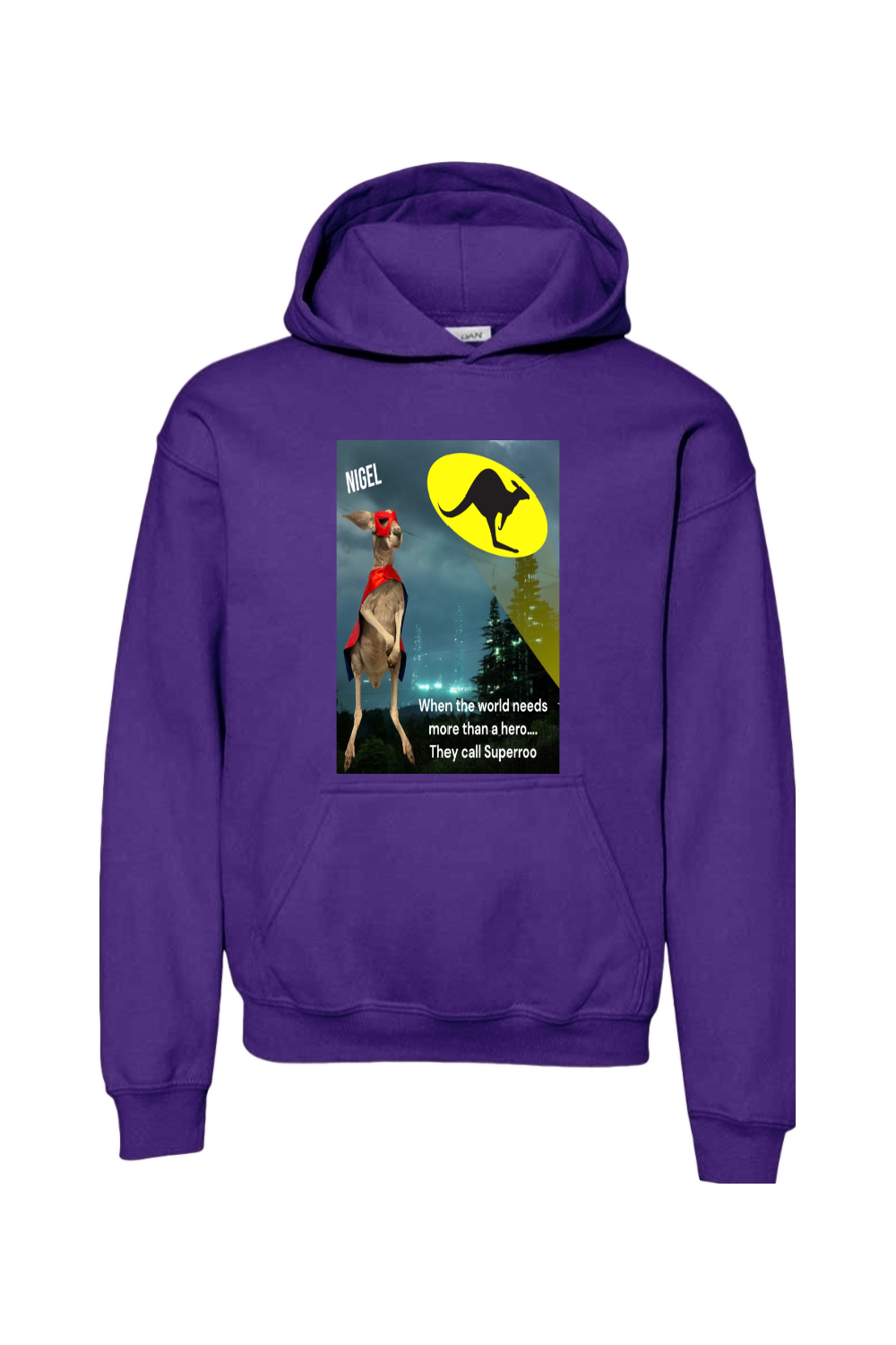 More Than A Hero Unisex Youth Hoodie