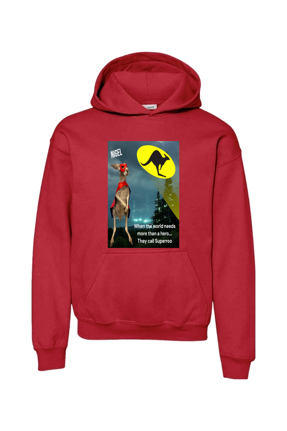 More Than A Hero Unisex Youth Hoodie