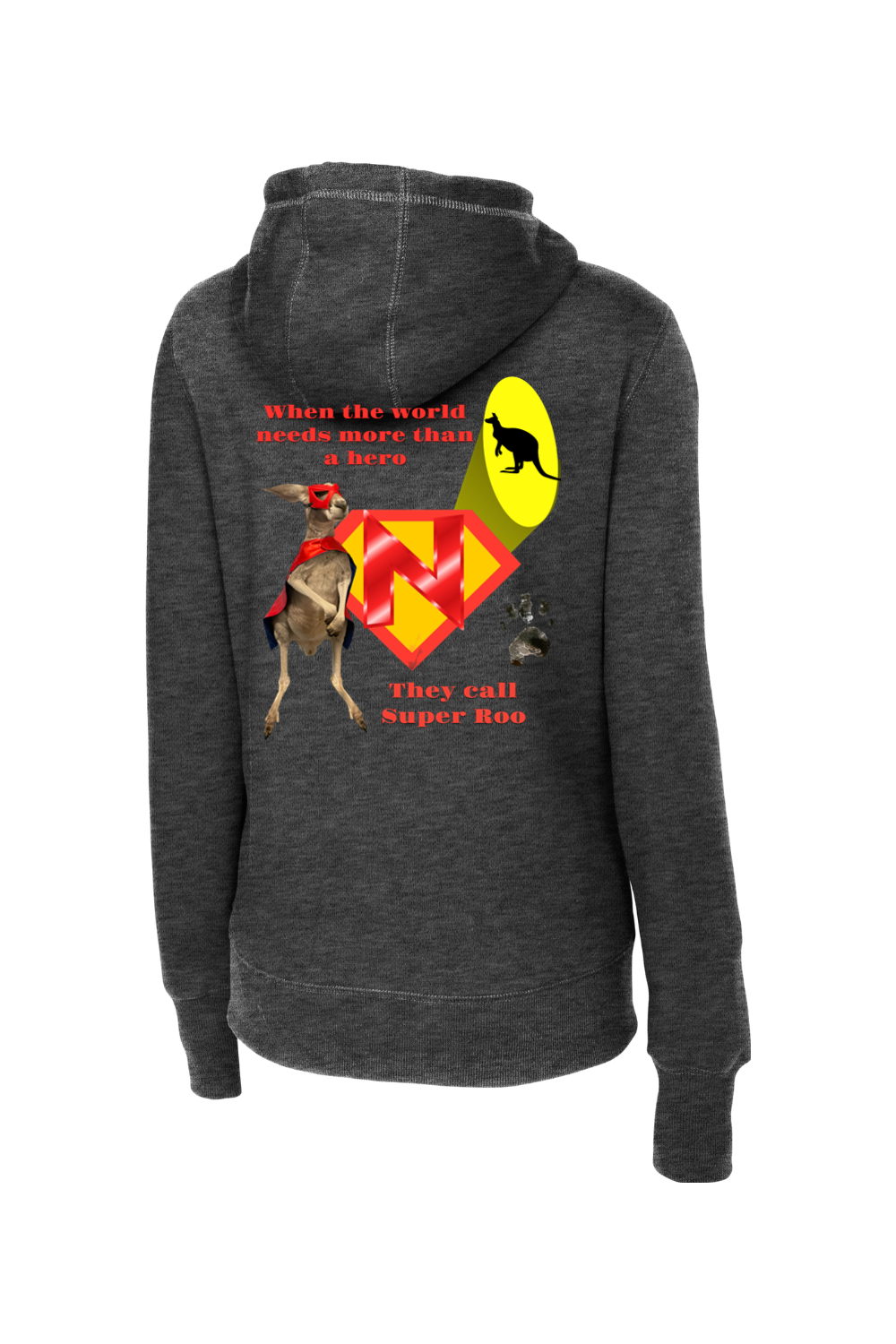 Sport-Tek Ladies Pullover Hooded Sweatshirt Super Roo
