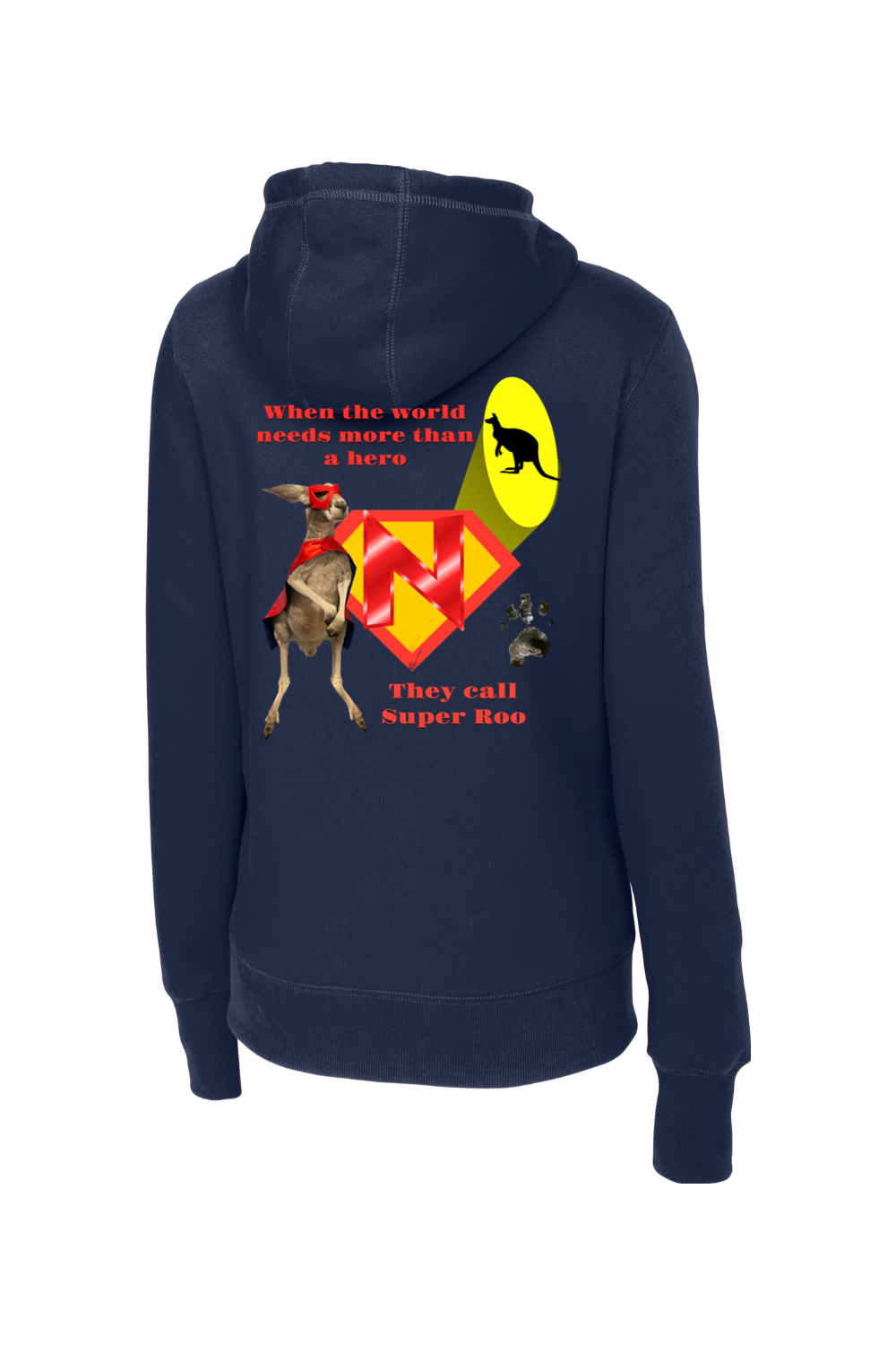 Sport-Tek Ladies Pullover Hooded Sweatshirt Super Roo