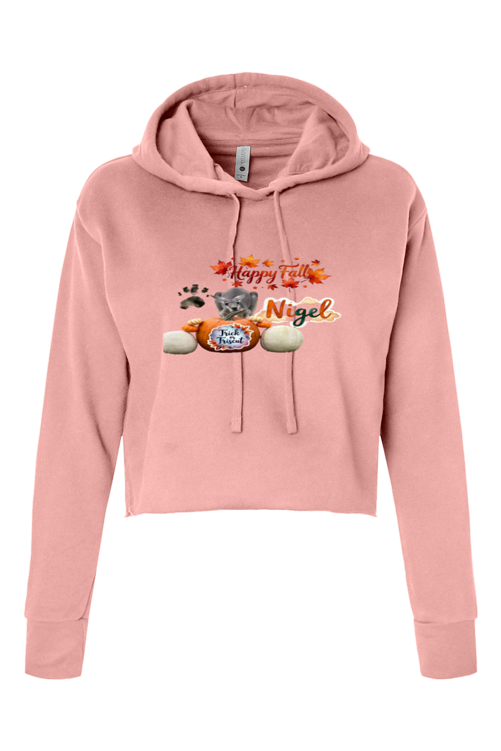 Happy Fall 1 Women's Cropped Hoodie