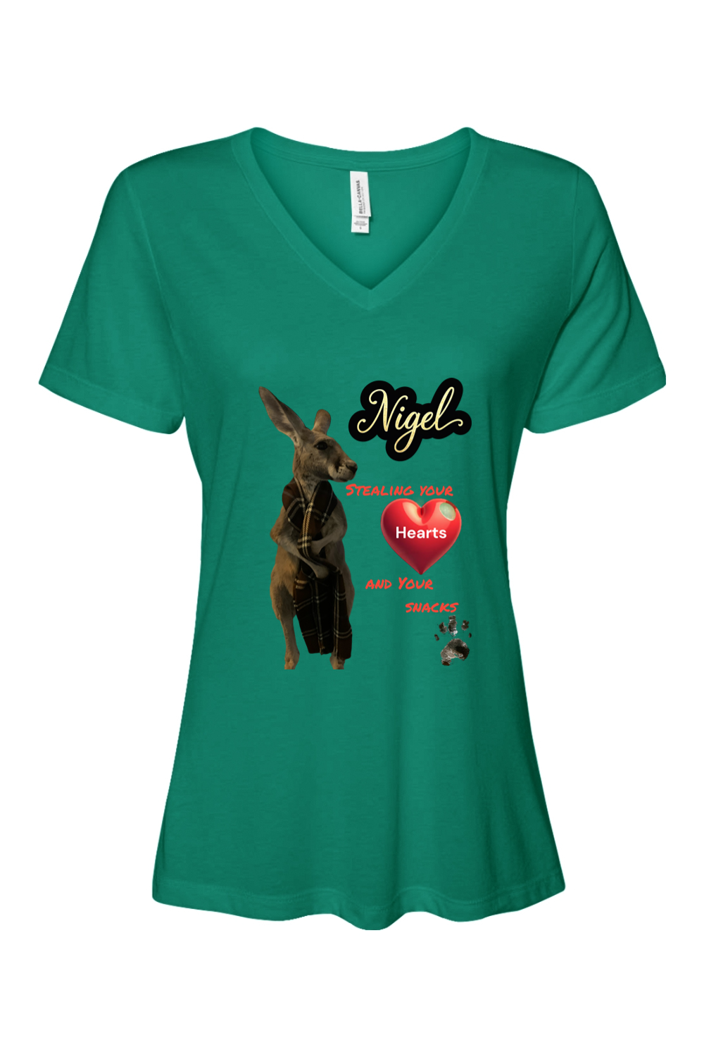 Stealing Hearts Relaxed Fit Womens T-shirt