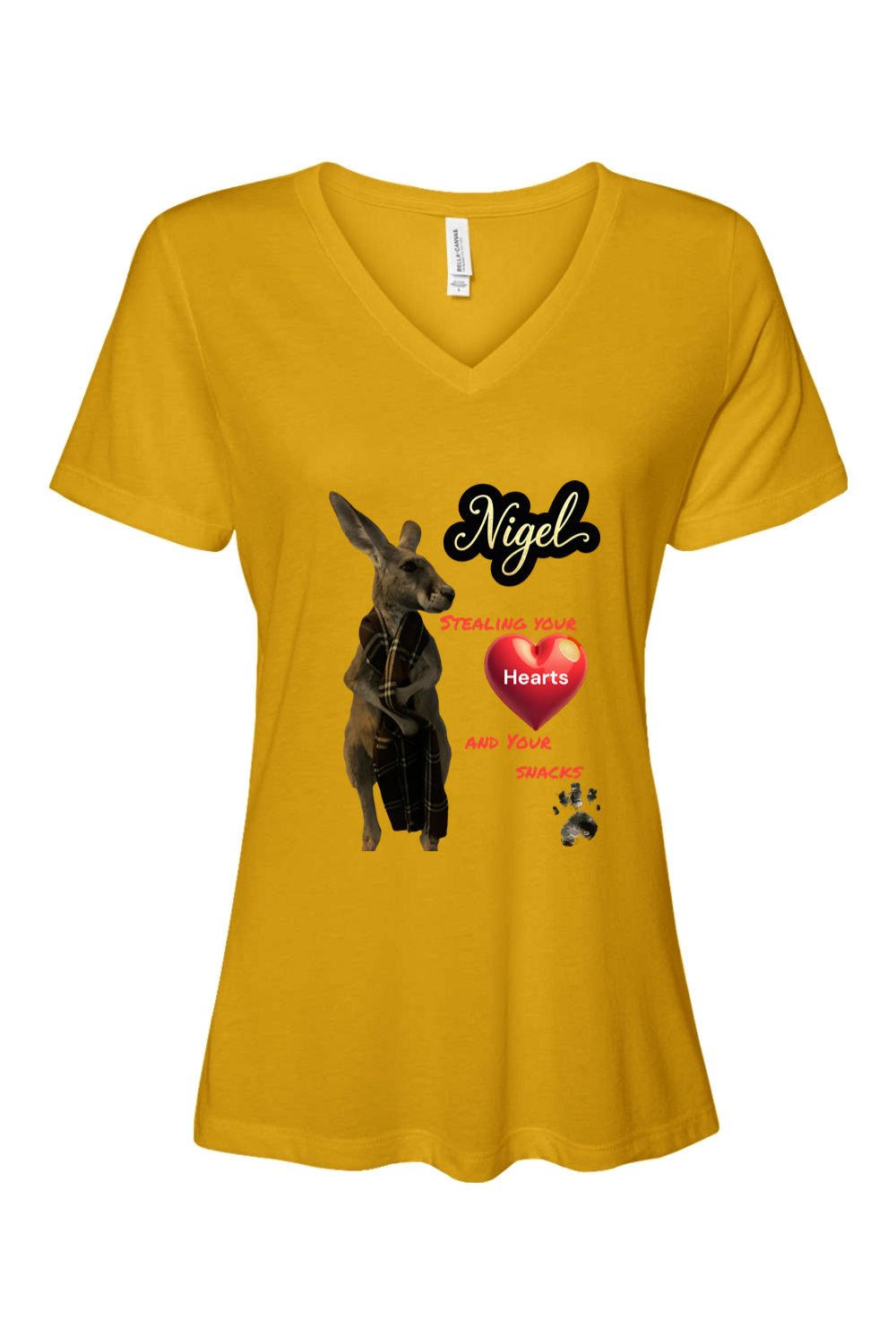 Stealing Hearts Relaxed Fit Womens T-shirt