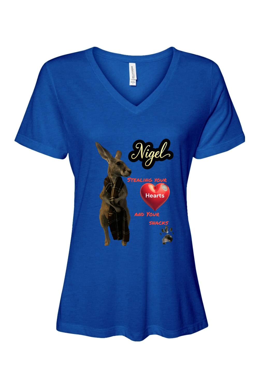 Stealing Hearts Relaxed Fit Womens T-shirt