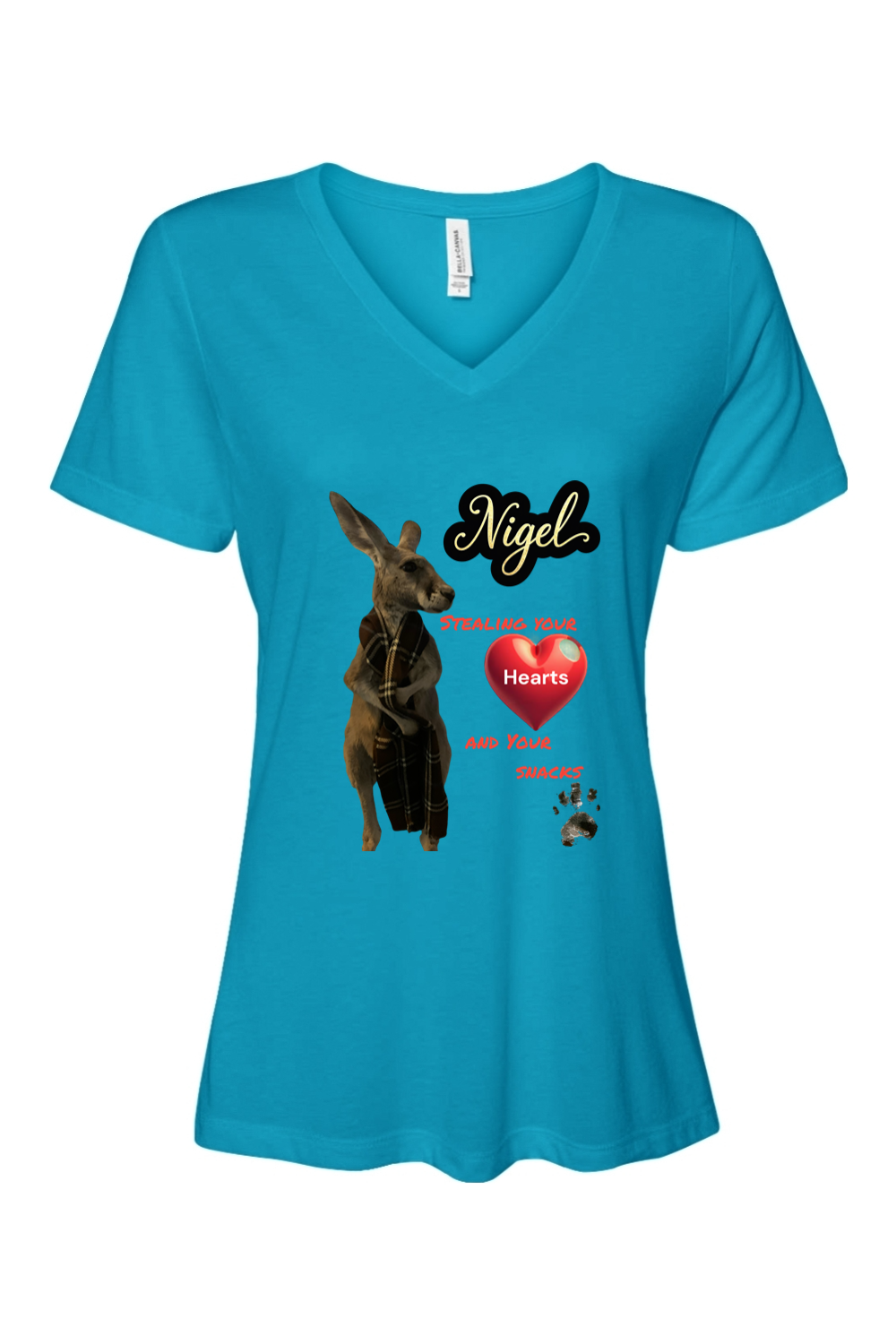 Stealing Hearts Relaxed Fit Womens T-shirt