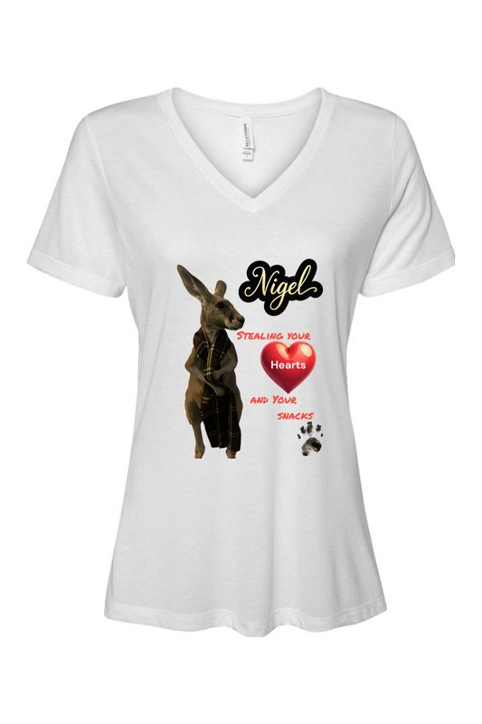 Stealing Hearts Relaxed Fit Womens T-shirt