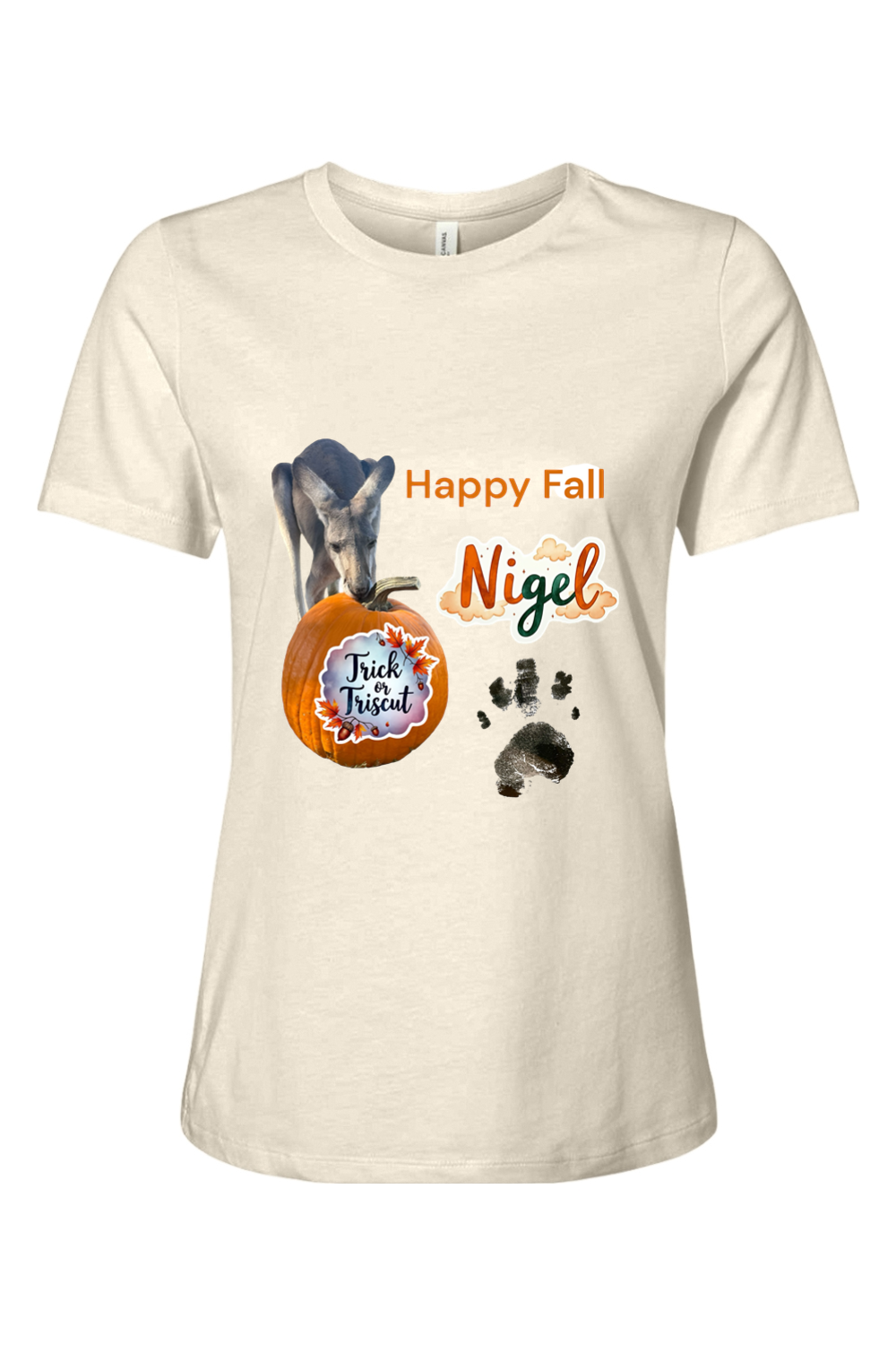 Happy Fall 2 Womens T-shirt