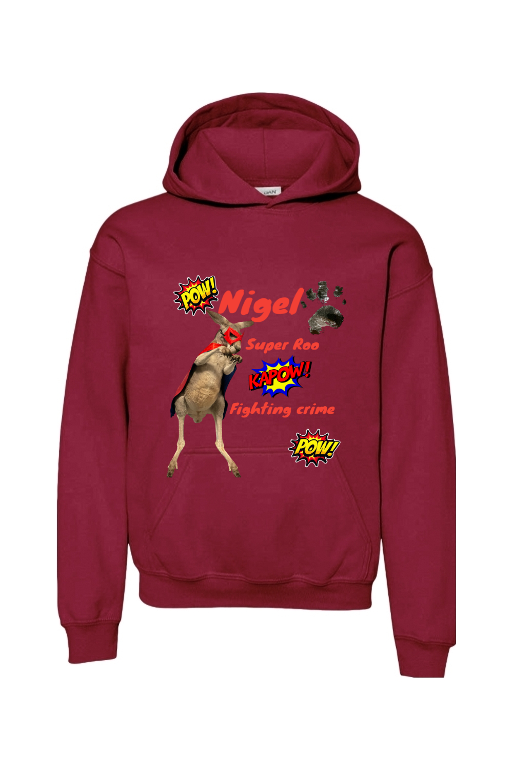 Fighting Crime 1 Unisex Youth Hoodie
