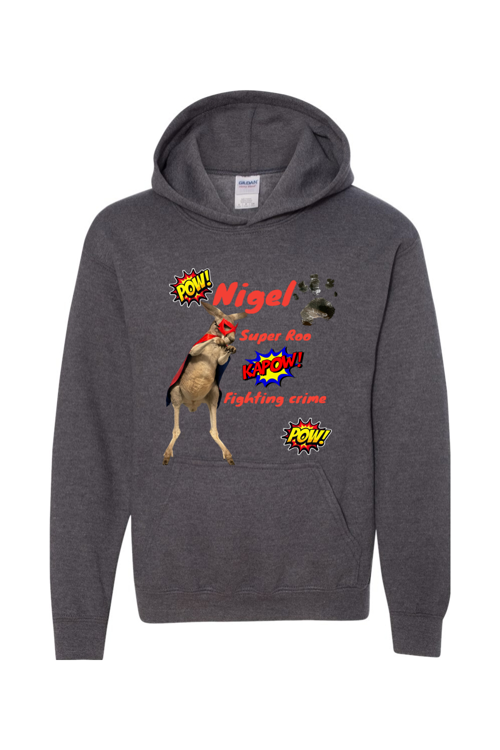 Fighting Crime 1 Unisex Youth Hoodie