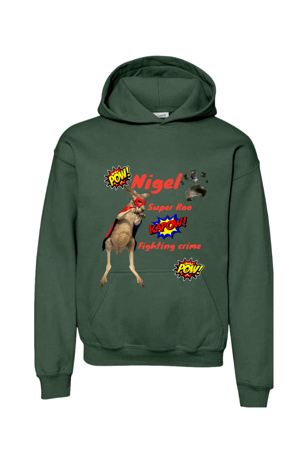 Fighting Crime 1 Unisex Youth Hoodie