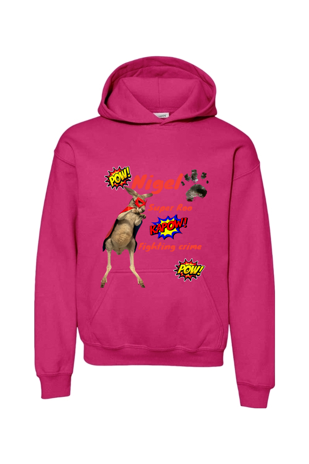 Fighting Crime 1 Unisex Youth Hoodie