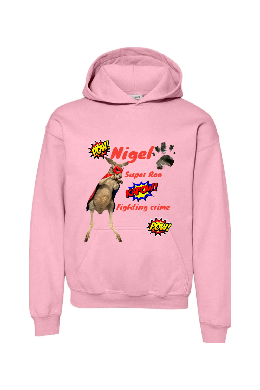 Fighting Crime 1 Unisex Youth Hoodie