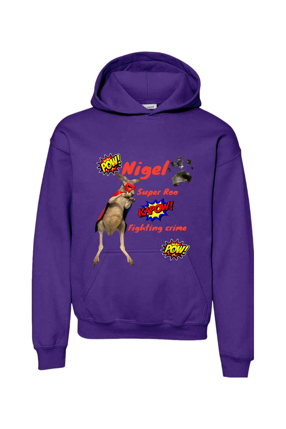 Fighting Crime 1 Unisex Youth Hoodie