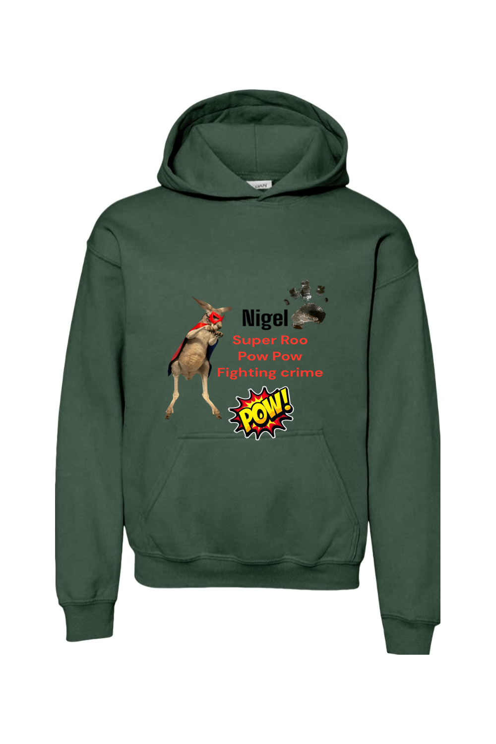 Fighting Crime 2 Unisex Youth Hoodie