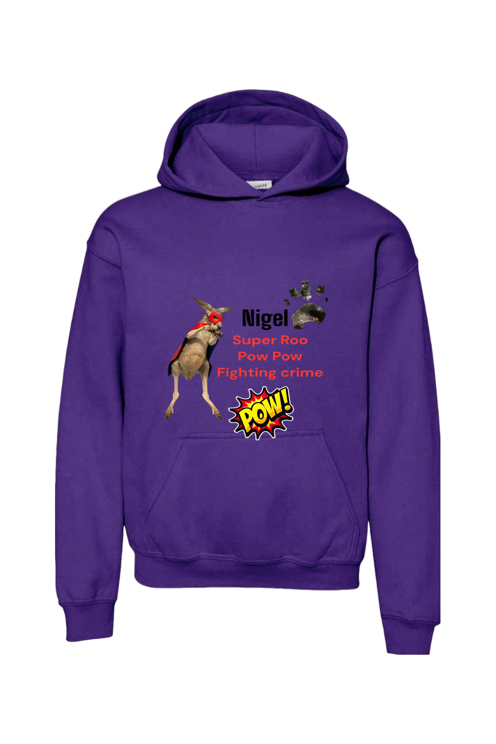 Fighting Crime 2 Unisex Youth Hoodie