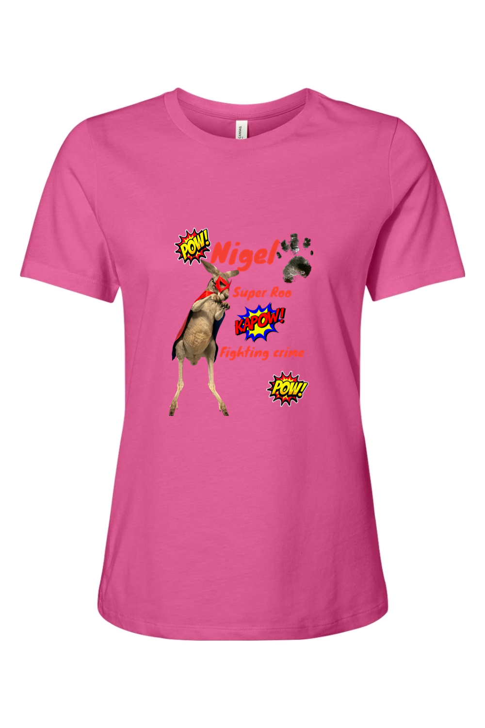 Fighting Crime Womens T-shirt