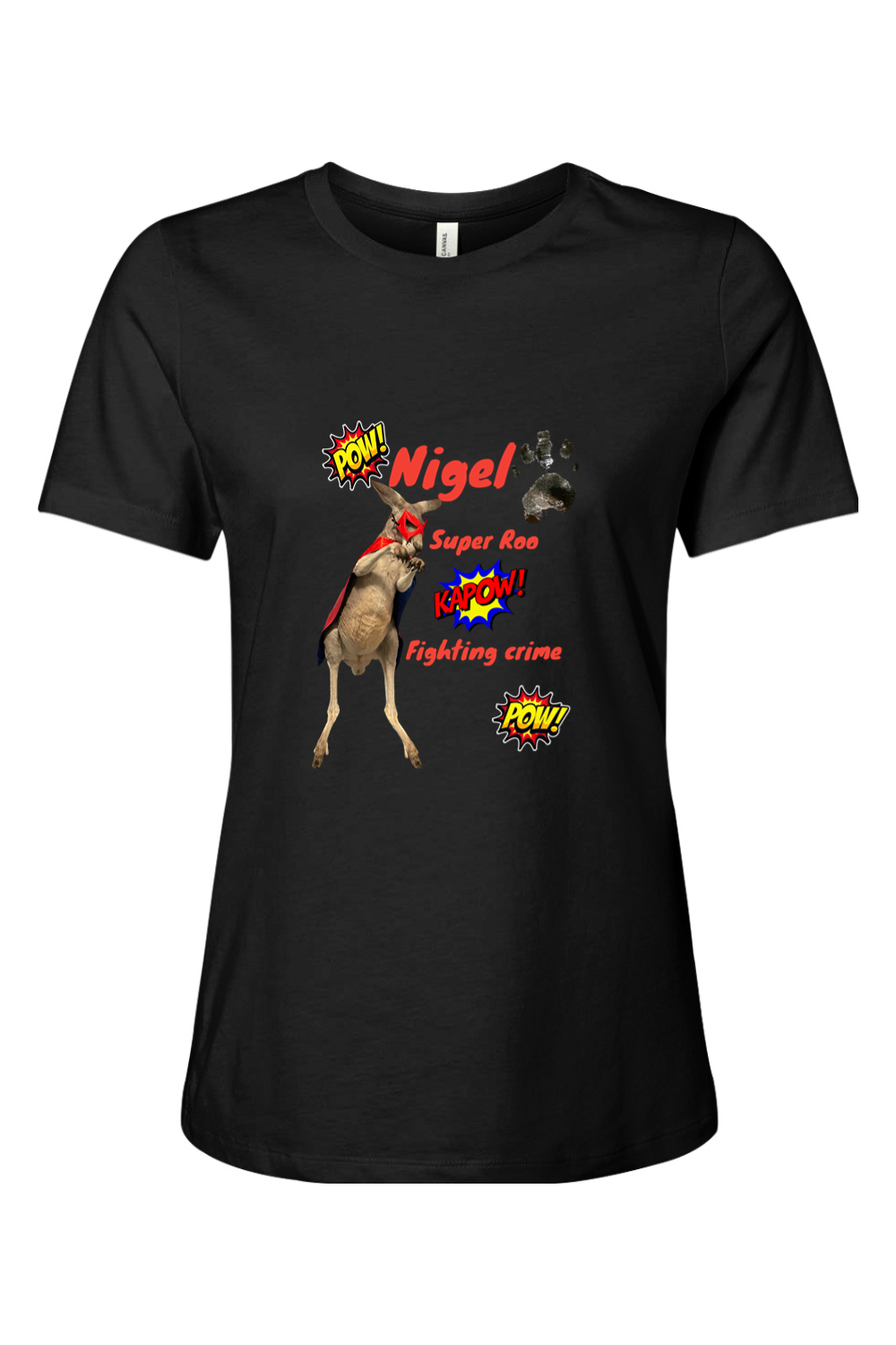 Fighting Crime Womens T-shirt
