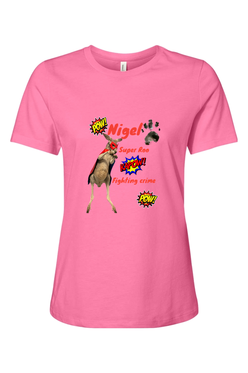 Fighting Crime Womens T-shirt