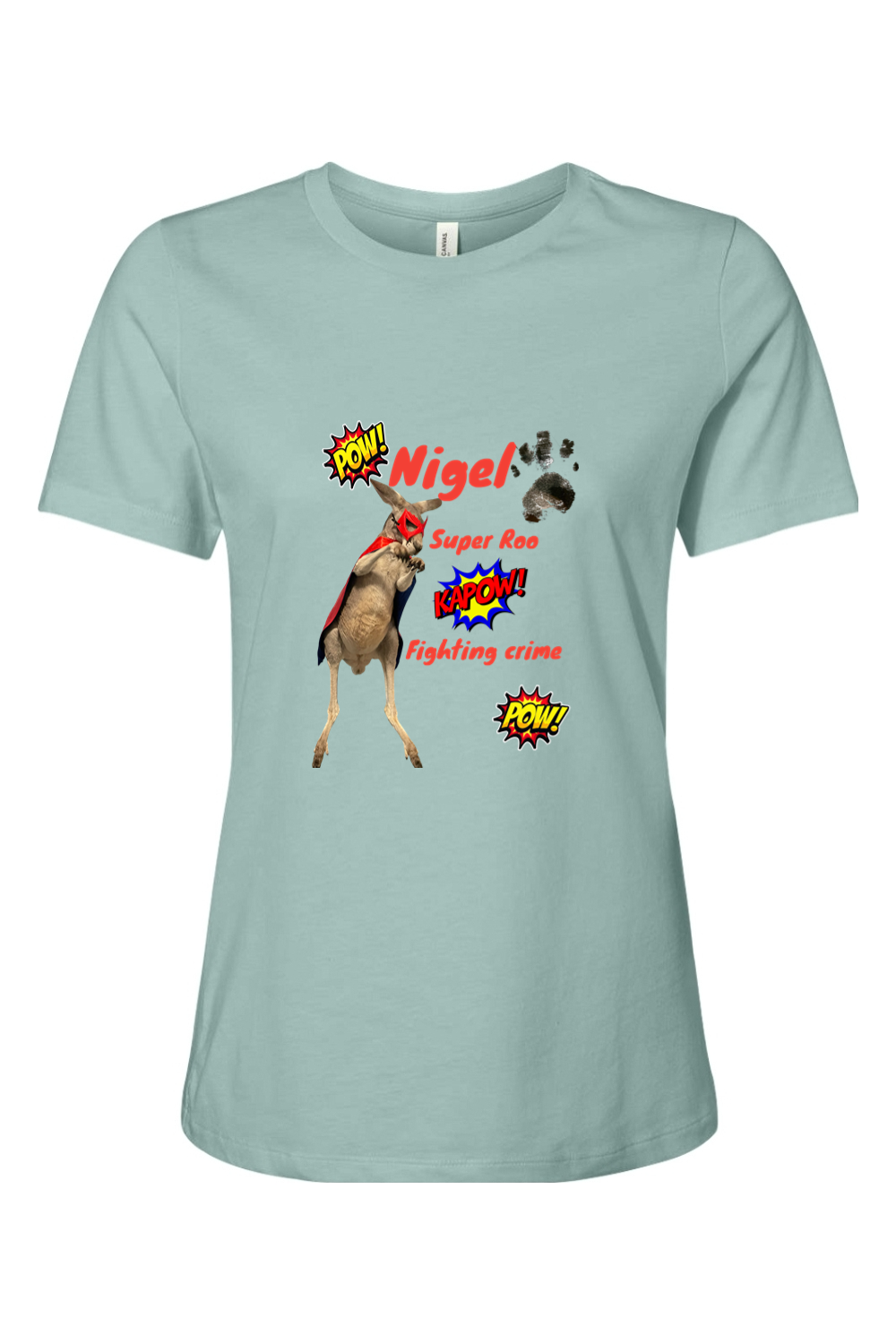 Fighting Crime Womens T-shirt