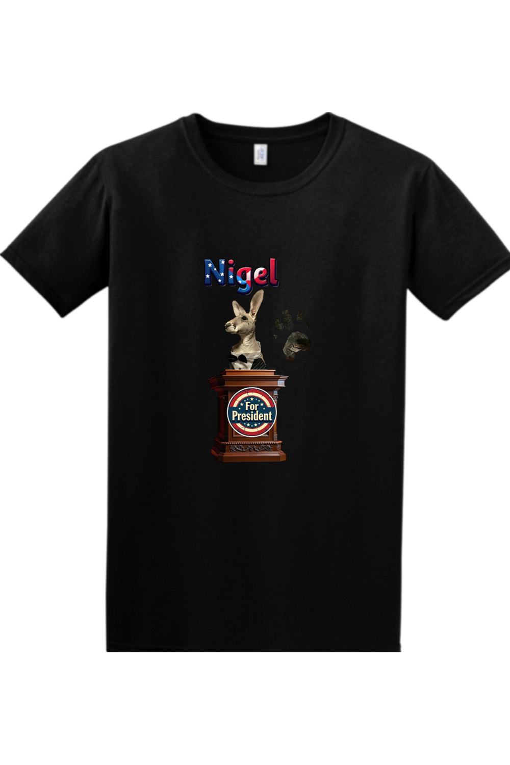 Nigel For President 1 Mens T-shirt