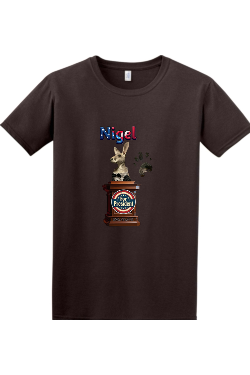 Nigel For President 1 Mens T-shirt