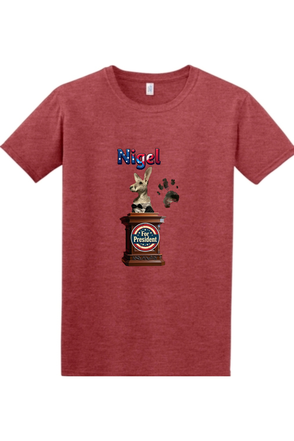 Nigel For President 1 Mens T-shirt