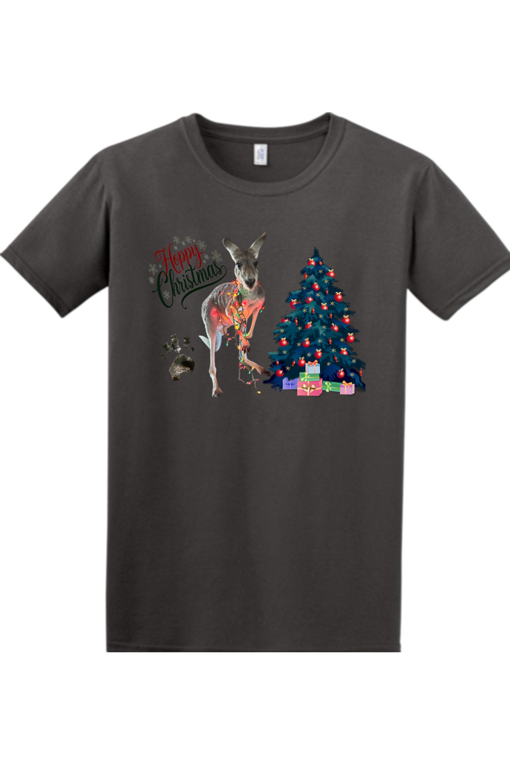 Hoppy Christmas Mens T-shirt