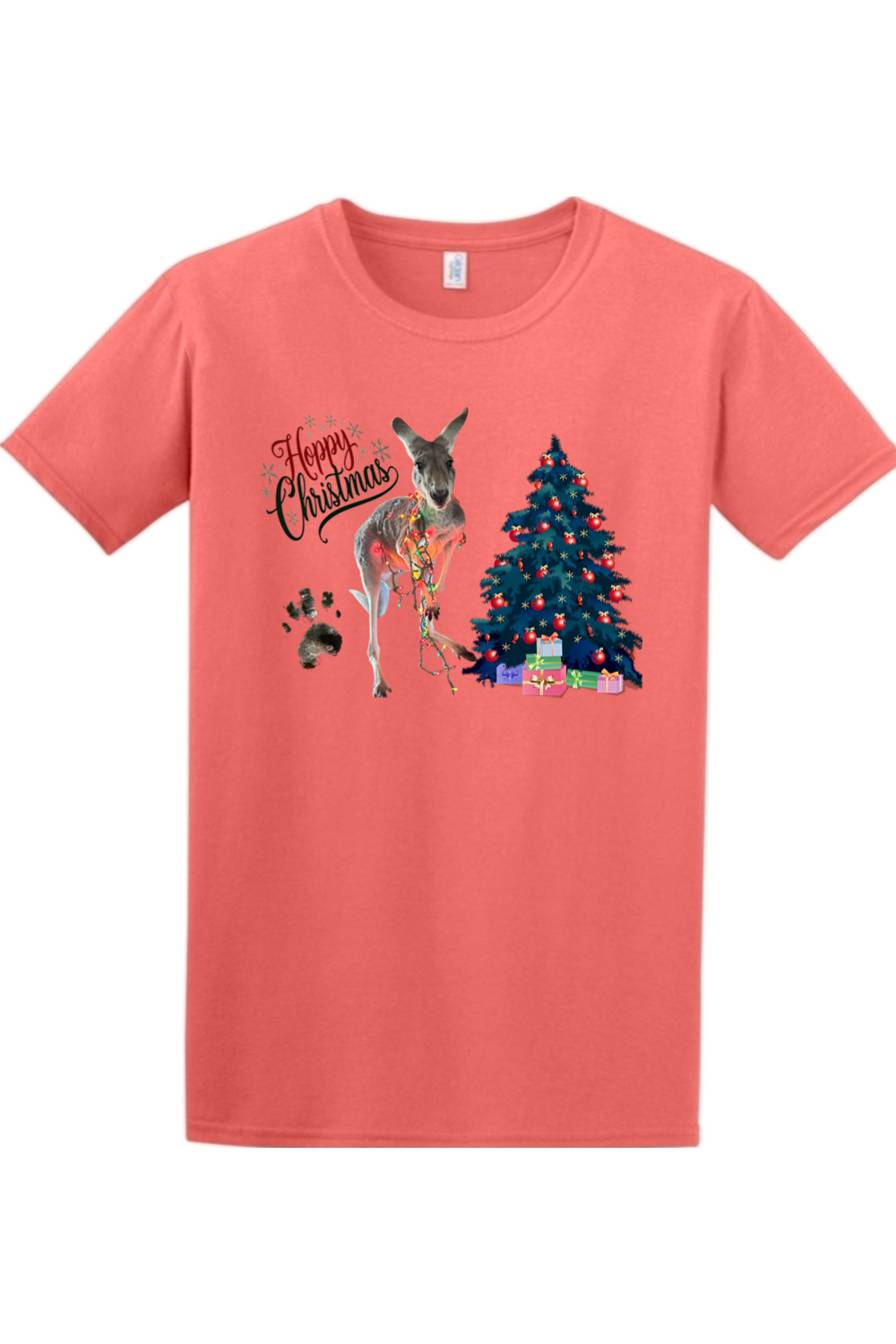 Hoppy Christmas Mens T-shirt