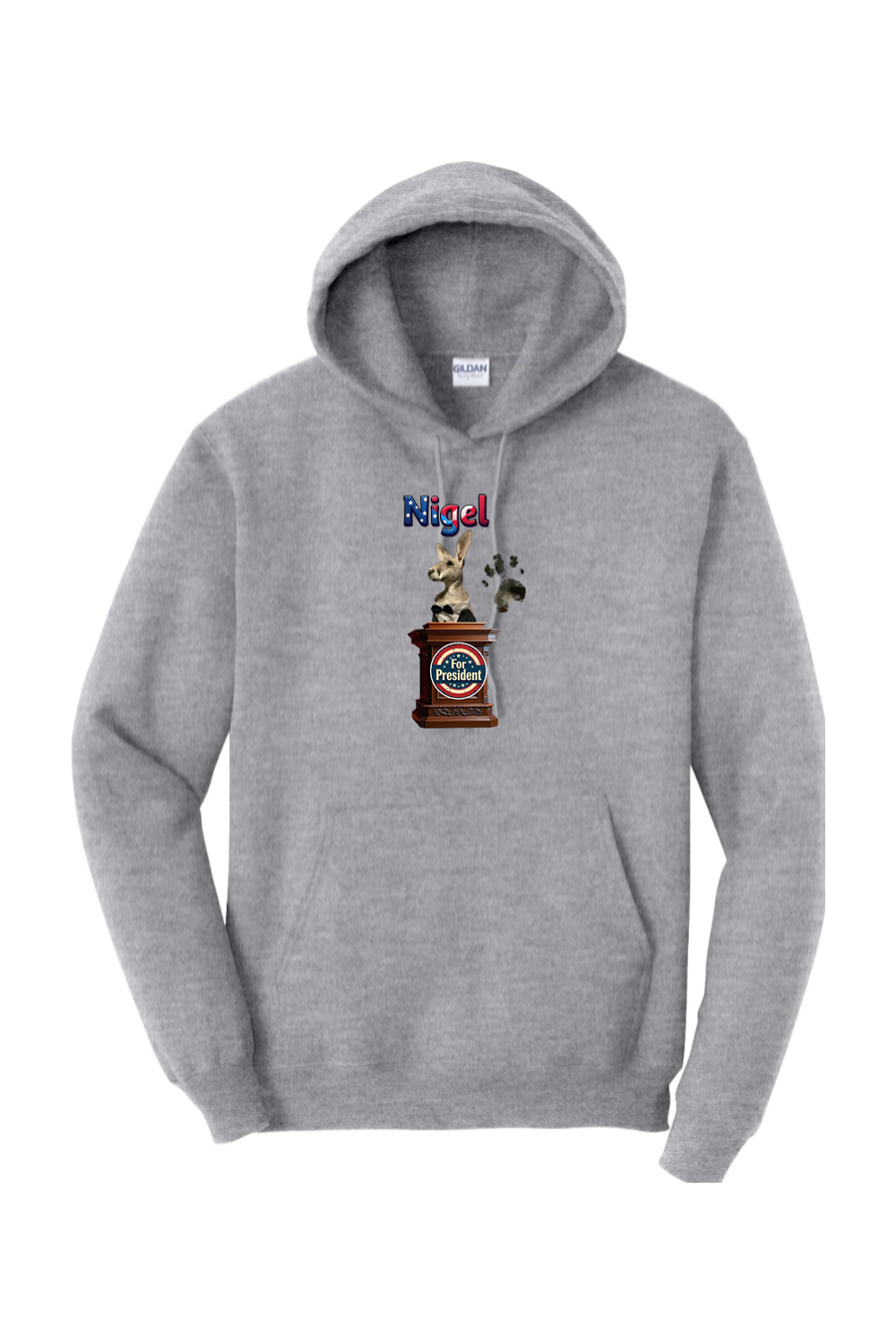 Nigel For President Unisex Hoodie Adult