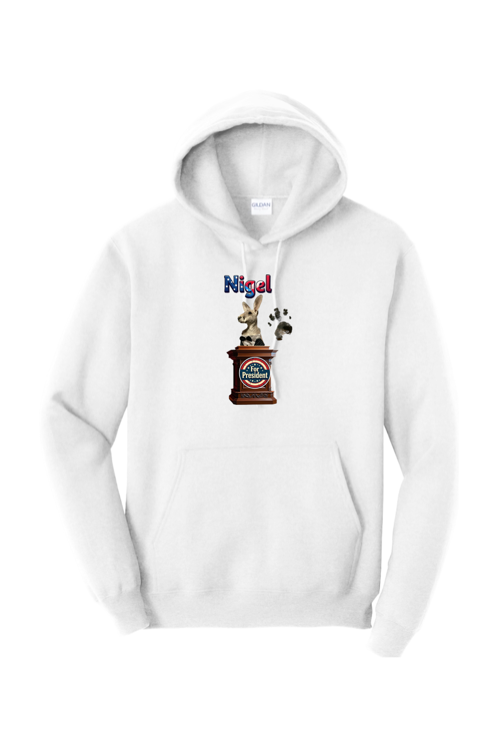 Nigel For President Unisex Hoodie Adult