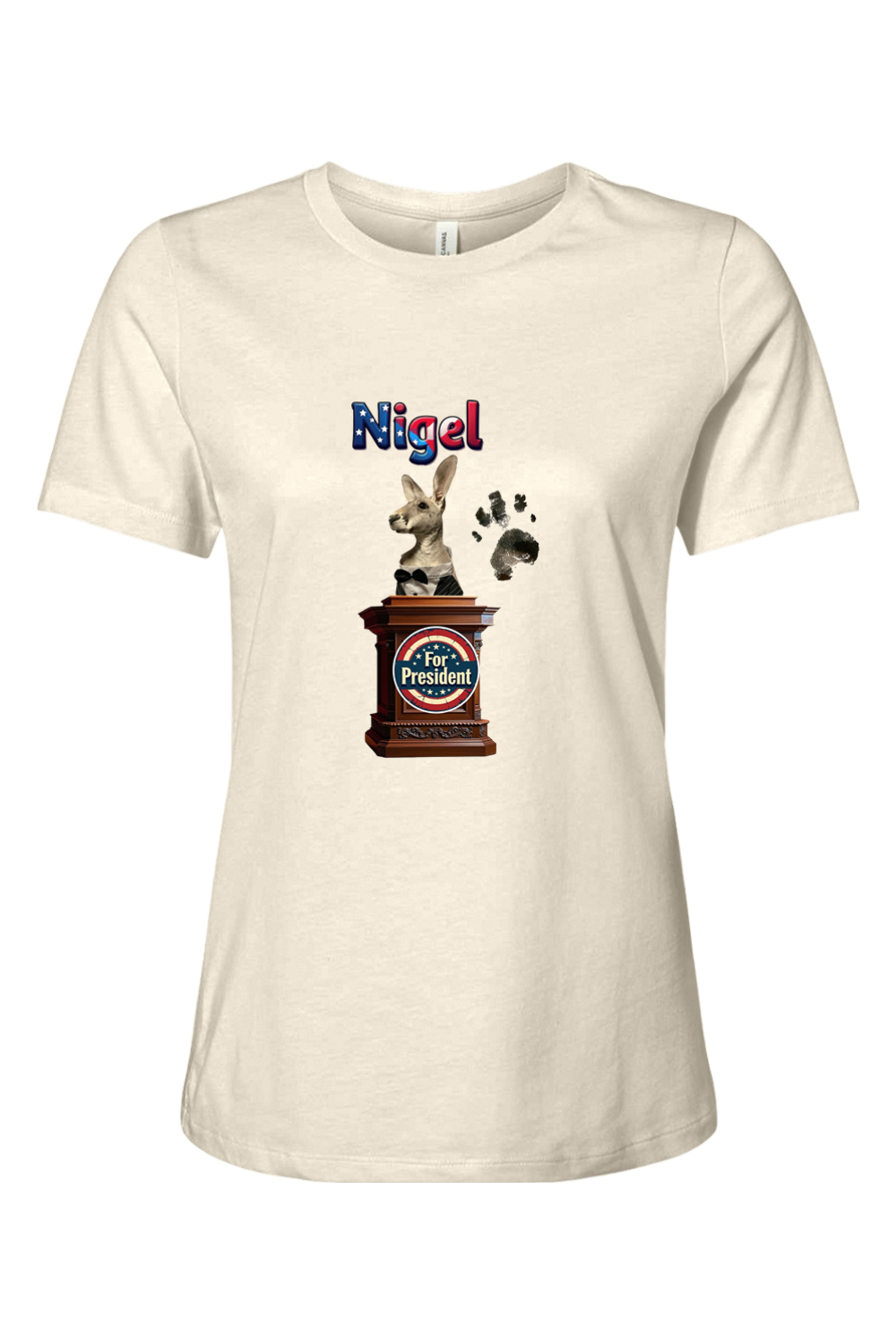 Nigel For President 1 Womens T-shirt