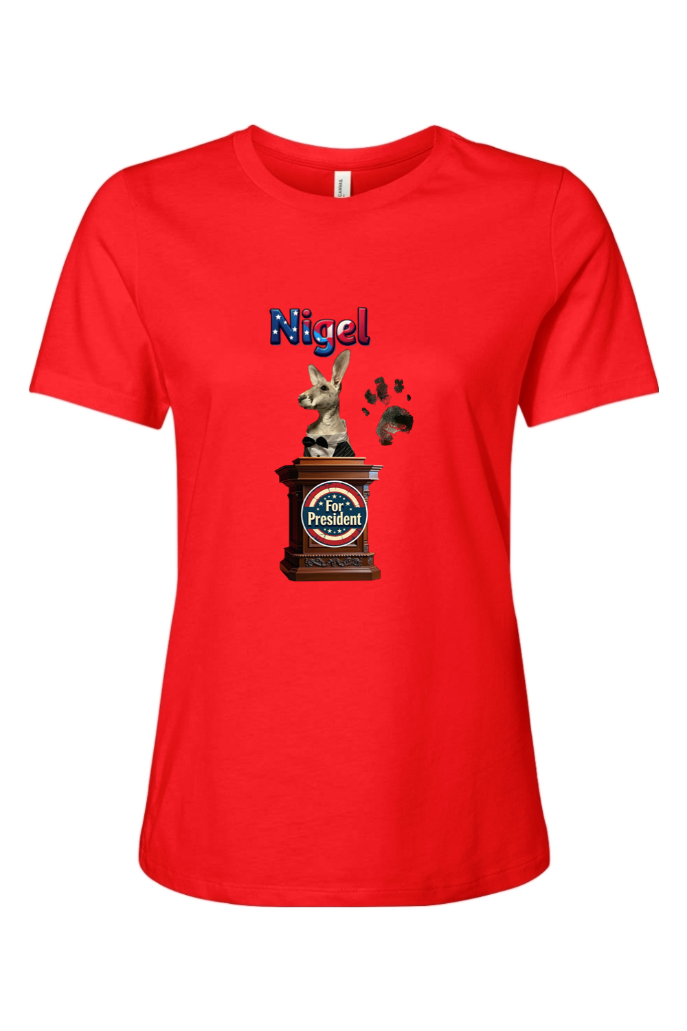 Nigel For President 1 Womens T-shirt