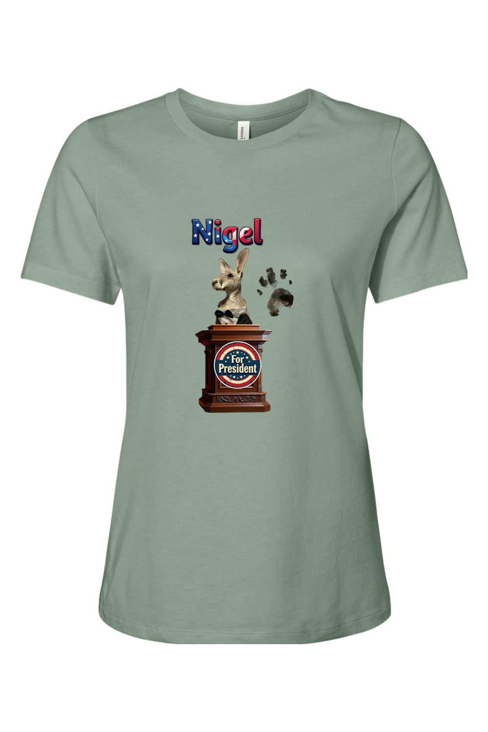 Nigel For President 1 Womens T-shirt