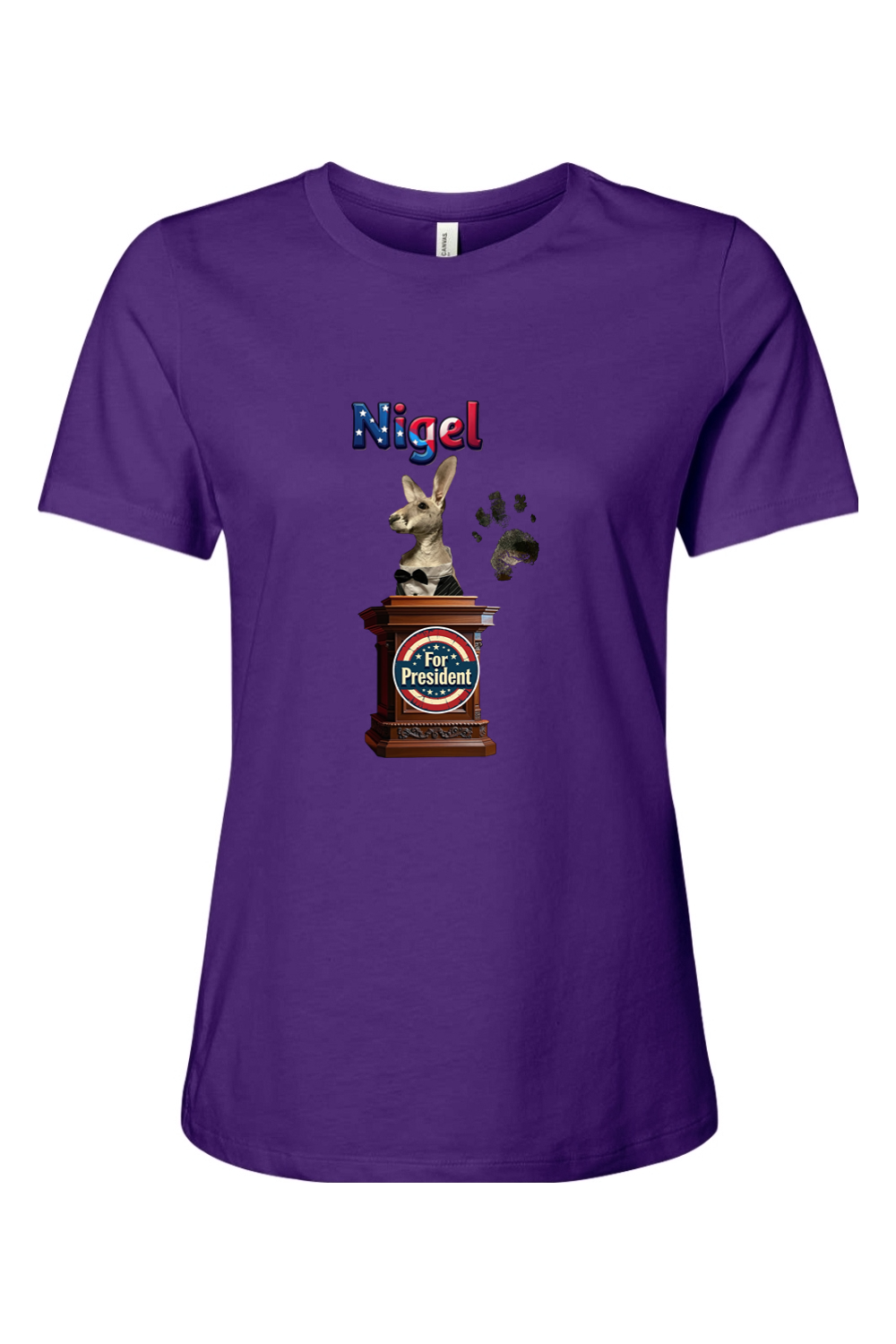 Nigel For President 1 Womens T-shirt