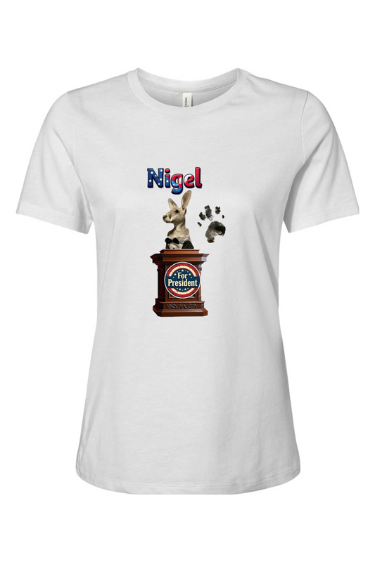 Nigel For President 1 Womens T-shirt