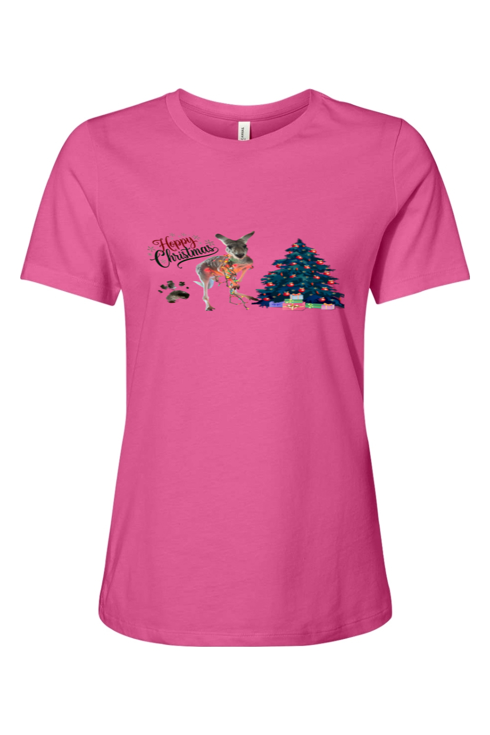 Hoppy Christmas Womans T-shirt