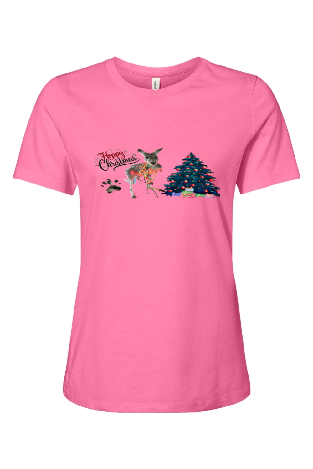 Hoppy Christmas Womans T-shirt
