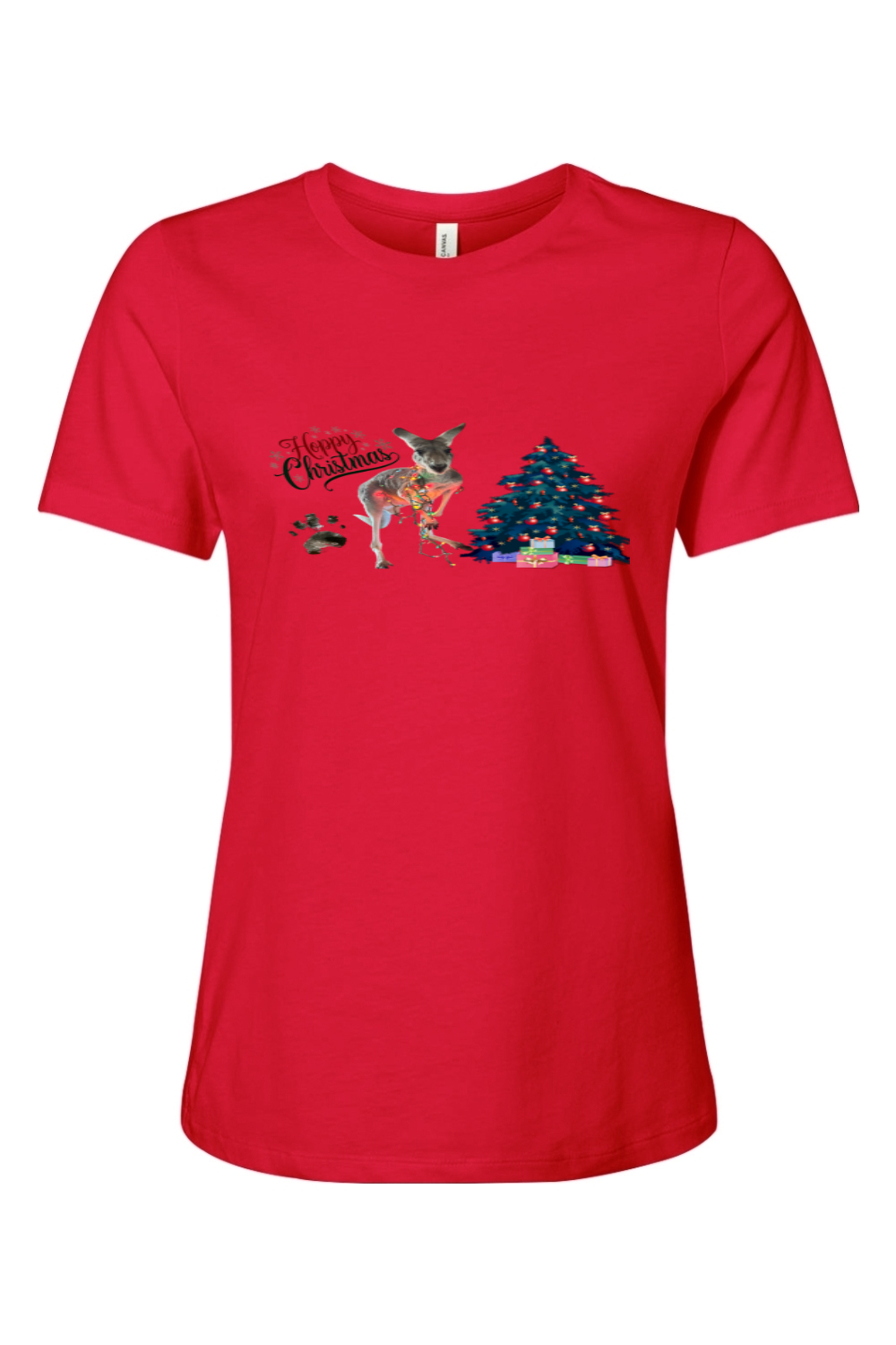 Hoppy Christmas Womans T-shirt