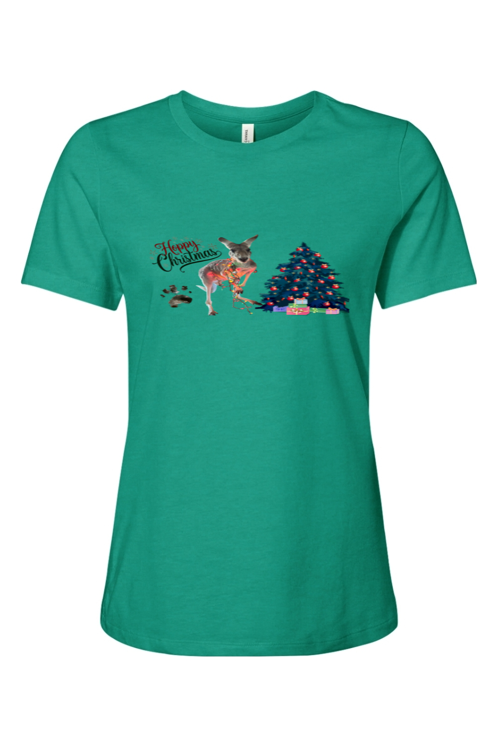Hoppy Christmas Womans T-shirt