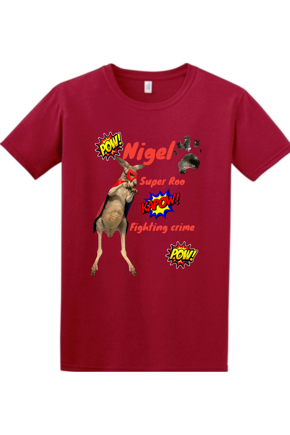 Fighting Crime Mens T-shirt