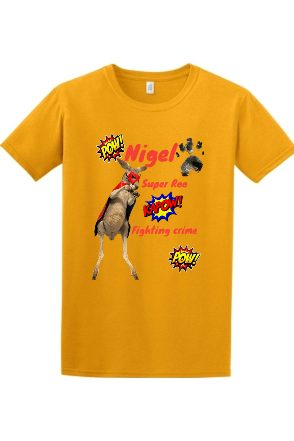 Fighting Crime Mens T-shirt