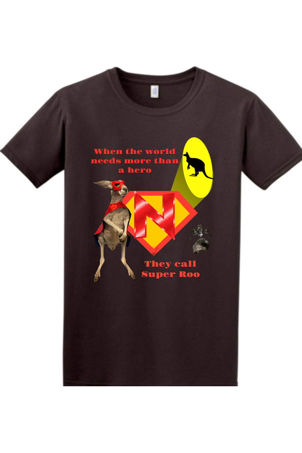 Super Roo Mens T-shirt