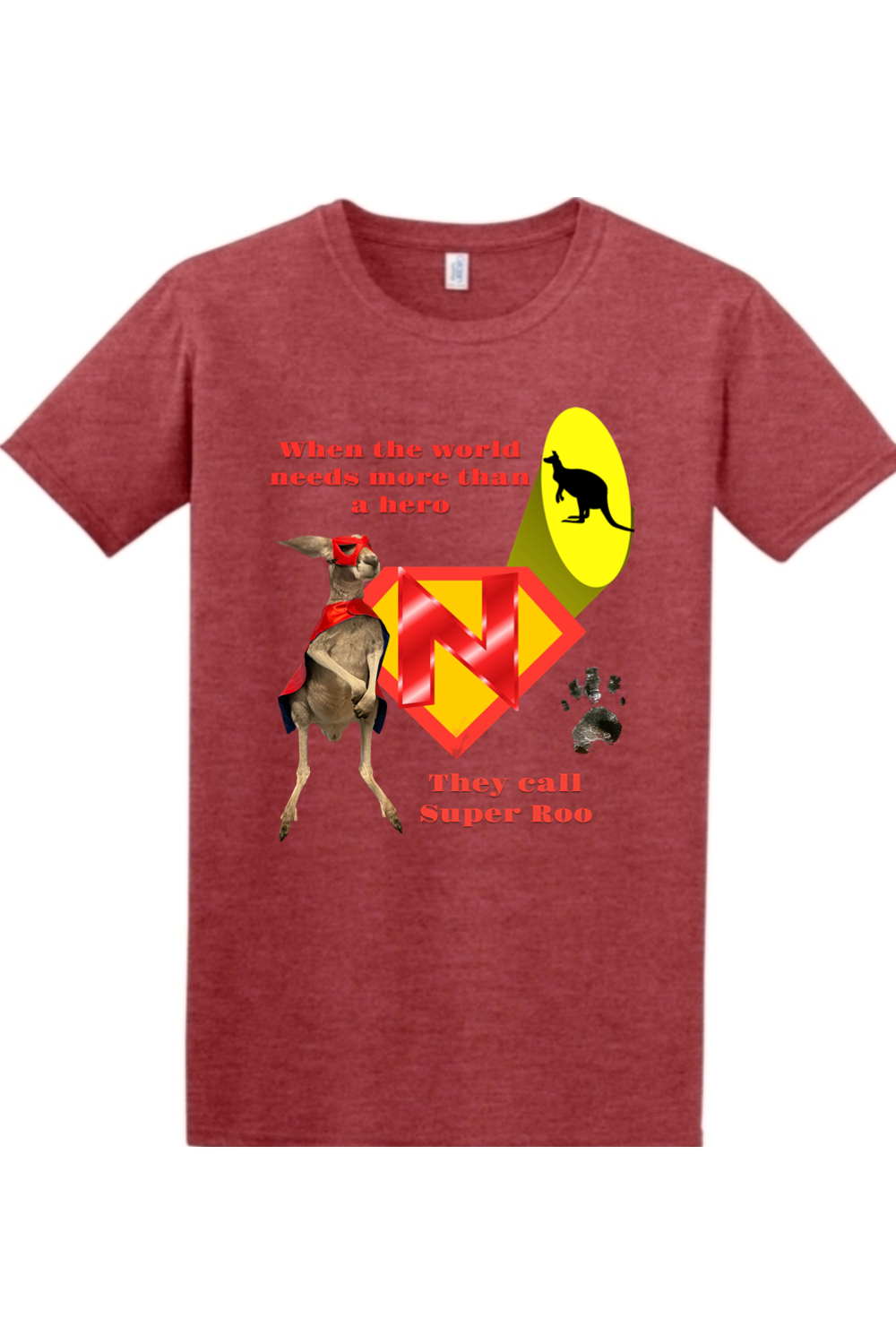 Super Roo Mens T-shirt